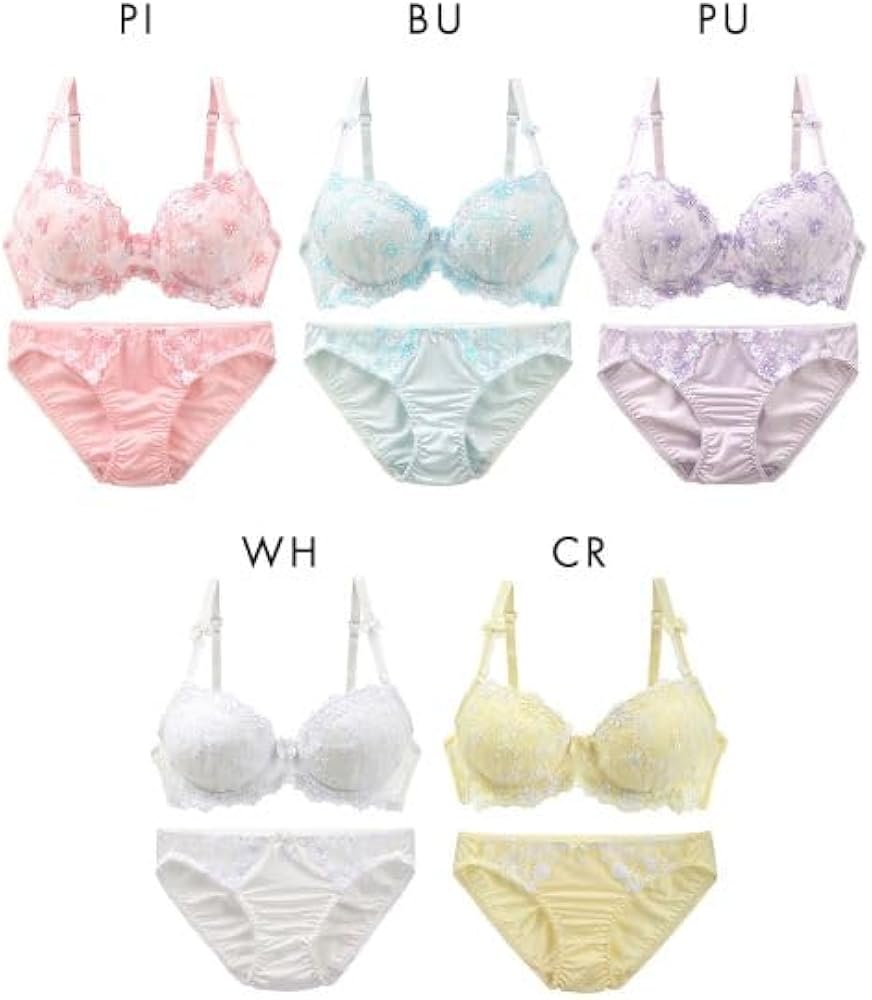 もう下げませんトレフル刺繍ブラジャーショーツセット ホワイト トレフル刺繍ブラジャーショーツセット ホワイト ブラジャー